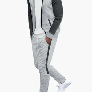 Survêtement pour Homme Style Sport Décontracté Idéal Quotidien et Loisirs