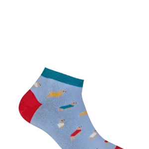 Chaussettes Teckel - Bleu