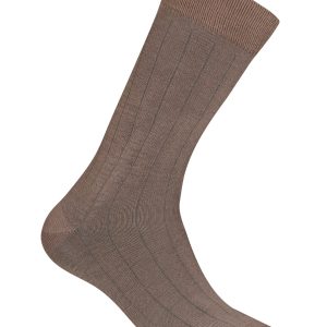 Chaussettes laine et cachemire - Taupe