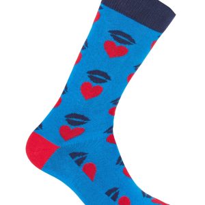 Chaussettes Bleu - Bisous