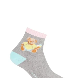 Chaussettes Teddy Gris