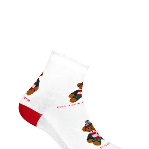 Chaussettes Teddy - Rouge
