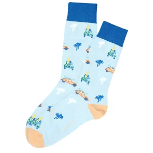 Chaussettes 2CV - Lagon