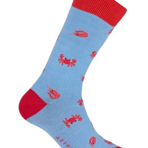 Chaussettes Crabe - Azur