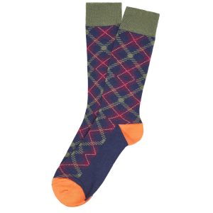 Chaussettes Tartan Folie - Marine
