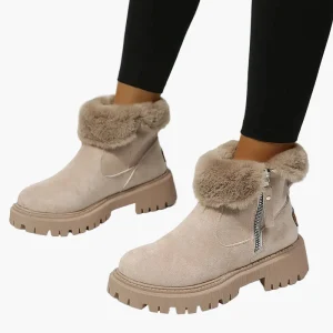Bottes d'hiver femme stylées confortables pour la marche et le quotidien