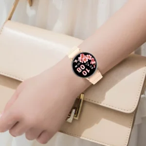 Carly – Montre Connectée Élégante Ultra-Mince pour Femmes
