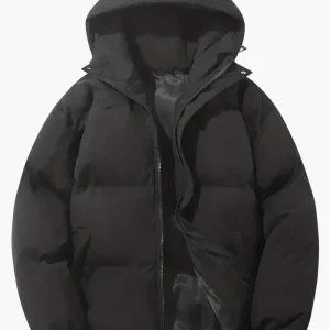 Veste doudoune homme capuche style classique pour hiver – Élégance et chaleur urbaine