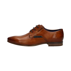 Christopher – Chaussure habillée à lacets cognac pour homme