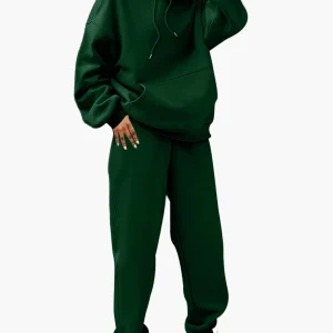 Ensemble Survêtement Femme Style Décontracté Idéal pour l'Automne et l'Hiver