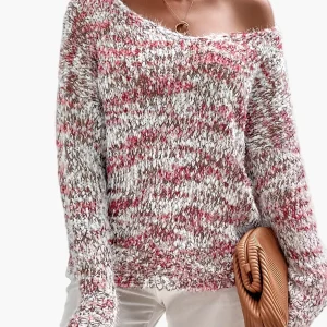 Pull Décontracté Femme Style Loose pour Automne Hiver