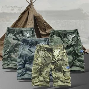 Brett – Shorts de Sport Camouflage pour Hommes