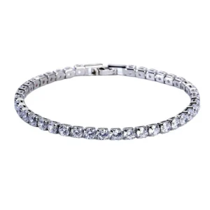 Tracy – Bracelet en Zircon avec Design Géométrique