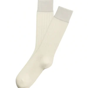 Chaussettes laine et coton - Amande