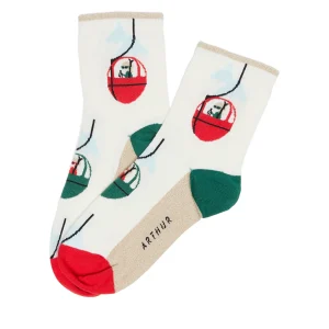 Chaussettes Télécabine - Ivoire