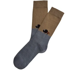 Chaussettes - Bison Caramel