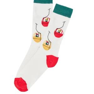 Chaussettes Télécabine - Blanc