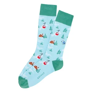 Chaussettes - Noël en altitude Lagon