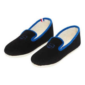 Charentaises Laine - Noir