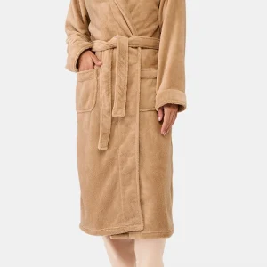 Robe de chambre polaire - Camel