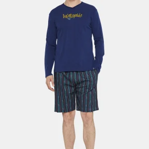 Pyjashort Long Infatiguable 2CV - Marine