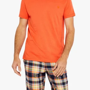 Tee-shirt manches courtes Coton - Orange