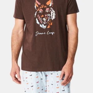 Pyjashort - Jeune loup