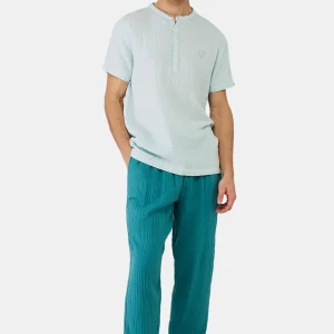 Pyjama - Gaze de coton canard