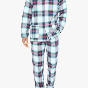 Pyjama boutonné Logan - Glace