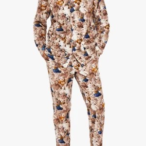 Pyjama boutonné - Teddy 40 ans