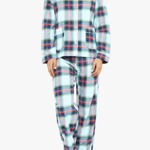 Pyjama boutonné Logan - Glace