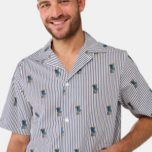 Pyjama court boutonné - Randormeur