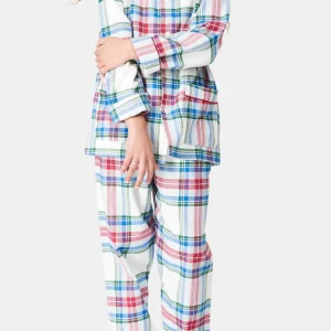 Pyjama boutonné enfant - Logan Blanc