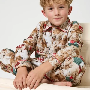 Pyjama boutonné enfant - Petit Teddy