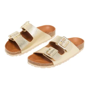 Sandales - Cuir gold