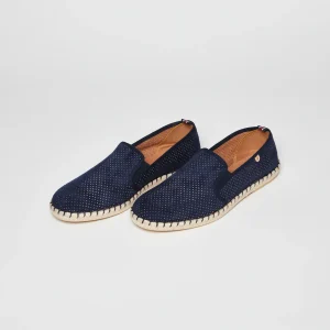 Espadrilles Marine - Cuir