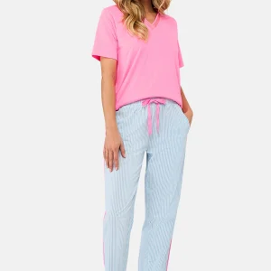 Pantalon  - Rayure Lila