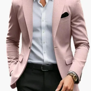 Blazer de costume élégant pour homme – Style affaires et occasions spéciales