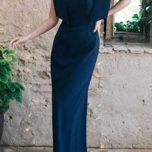 Violeta Vergara - Robe Adela marine