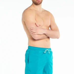 Short de bain uni - Polyester recyclé