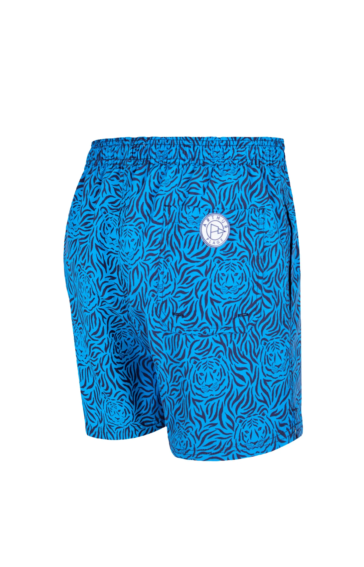 Short de bain Tigre - Bleu – Image 4