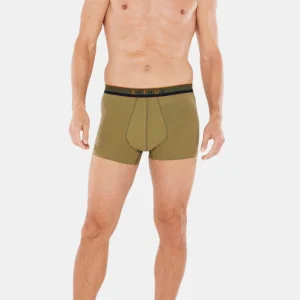 Boxer Slippé Coton - Kaki