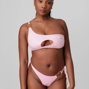 Arista Asymétrique bandeau Plumeria (Rose)