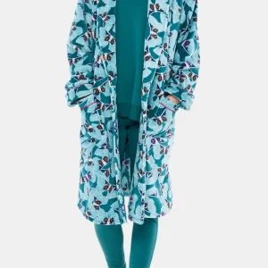 Robe de chambre polaire - Papillon