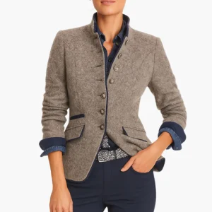 Blazer Femme Élégant Style Moderne pour Bureau et Occasions Spéciales