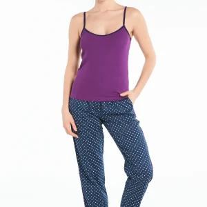 Débardeur Uni - Violet