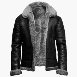 Blouson aviateur homme style vintage pour hiver – veste chaude et élégante