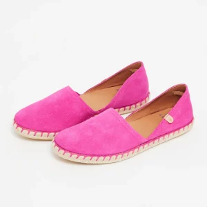Espadrilles unies - Fushia