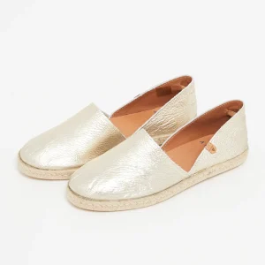 Espadrilles unies - Gold