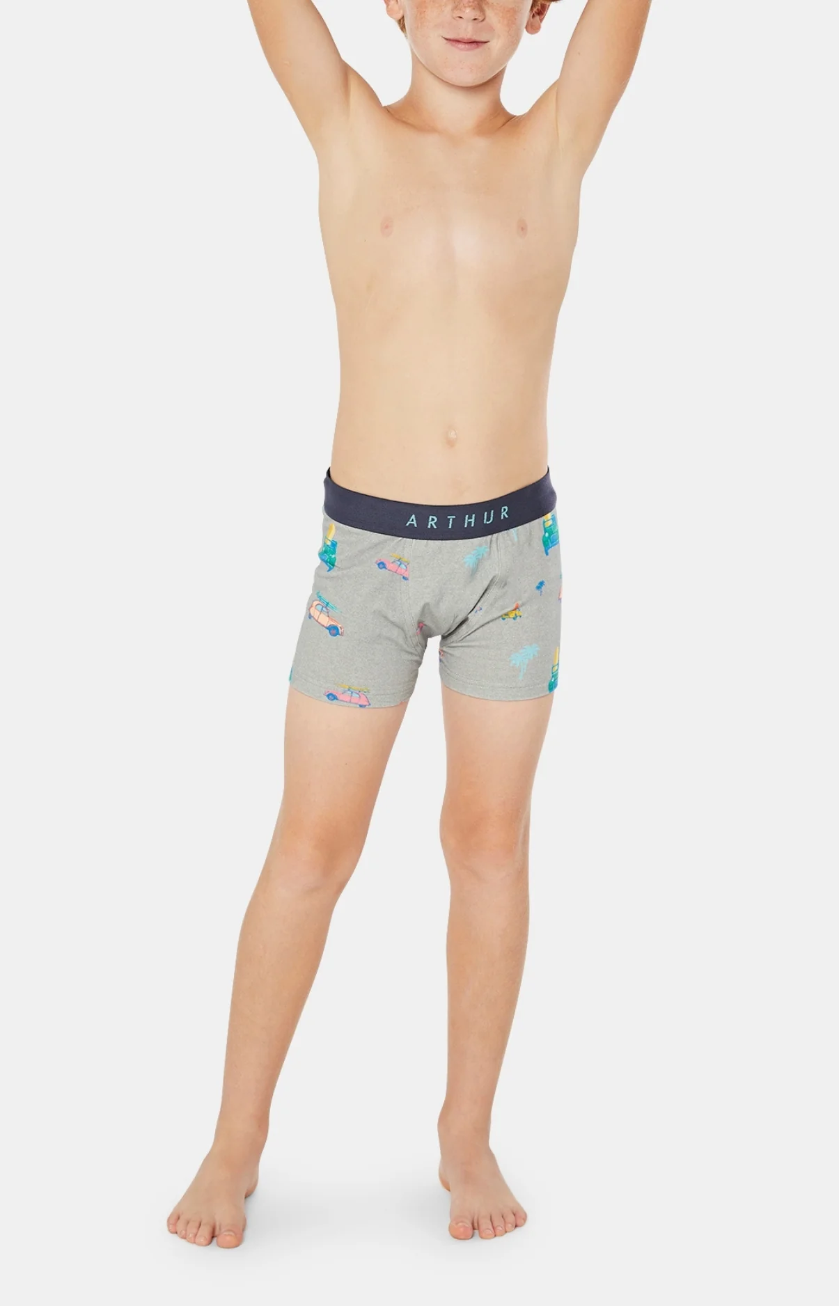 Boxer Enfant 2CV - Gris – Image 2